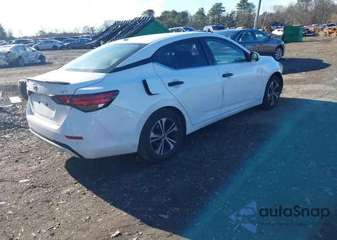 2021 Nissan Sentra Sv Xtronic Cvt from USA, damaged, VIN 3N1AB8CV8MY283623